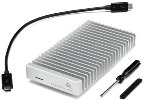 OWC Express 1M2 USB4/Thunderbolt enclosure for NVMe M.2 SSDs - Portable External Storage OWC Express 1M2 USB4/Thunderbolt enclosure for NVMe M.2 SSDs - Portable External Storage